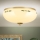 Lampa sufitowa LANDHAUS 3xE27/60W/230V śr. 35 cm mosiężny/beżowy/zielony