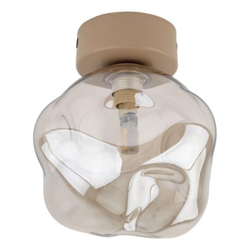 Lampa sufitowa LAVA 1xG9/8W/230V beżowa/dymna beżowa