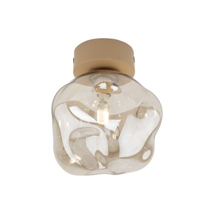 Lampa sufitowa LAVA 1xG9/8W/230V beżowa/dymna beżowa