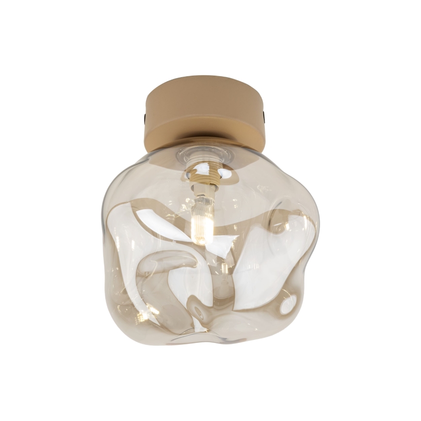 Lampa sufitowa LAVA 1xG9/8W/230V beżowa/dymna beżowa