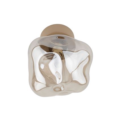 Lampa sufitowa LAVA 1xG9/8W/230V beżowa/dymna beżowa