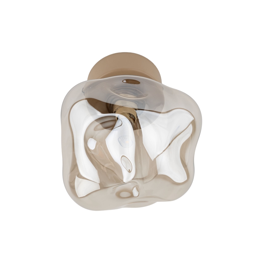 Lampa sufitowa LAVA 1xG9/8W/230V beżowa/dymna beżowa