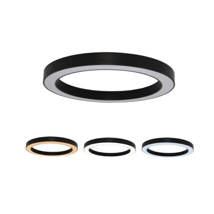 Lampa sufitowa LED/100W/230V 3000/4000/6500K śr. 100 cm czarna