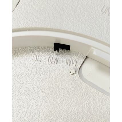 Lampa sufitowa LED/18W/230V 3000/4000/6500K śr. 23 cm brązowa