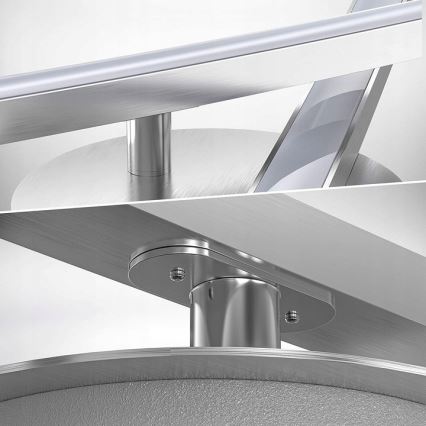 Lampa sufitowa LED 2x6W/230V, błyszczący chrom