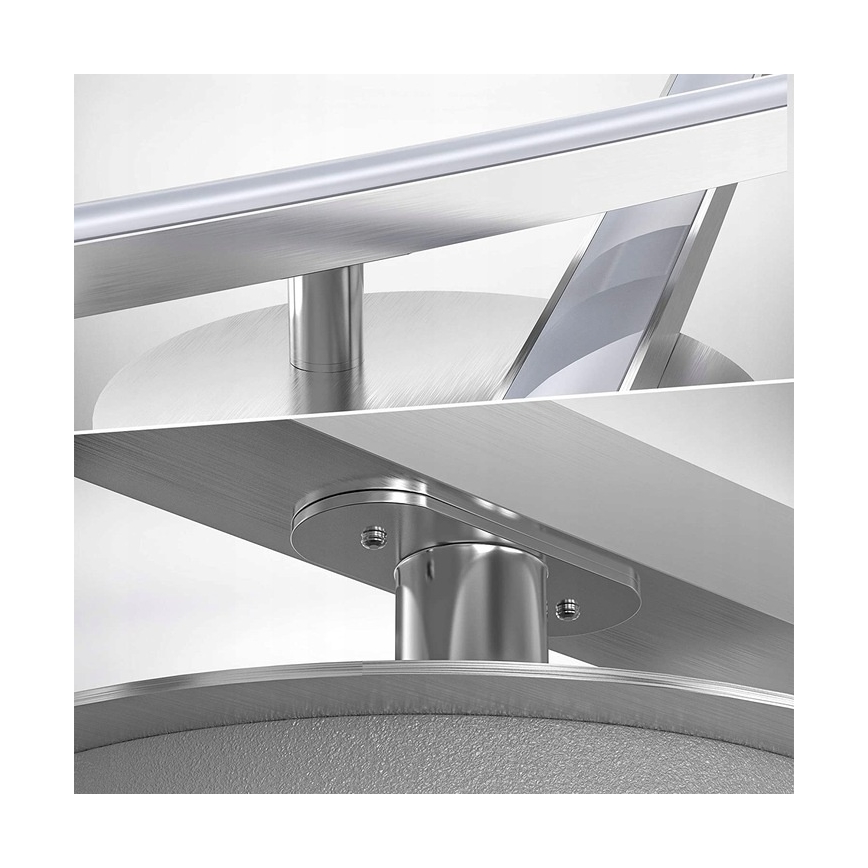 Lampa sufitowa LED 2x6W/230V, błyszczący chrom