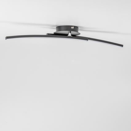 Lampa sufitowa LED 2xLED/6W/230V czarna