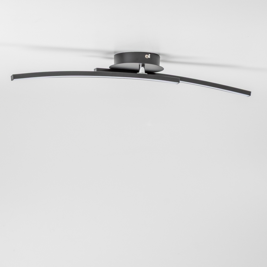 Lampa sufitowa LED 2xLED/6W/230V czarna