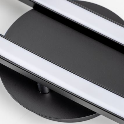 Lampa sufitowa LED 2xLED/6W/230V czarna