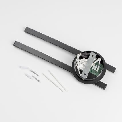 Lampa sufitowa LED 2xLED/6W/230V czarna