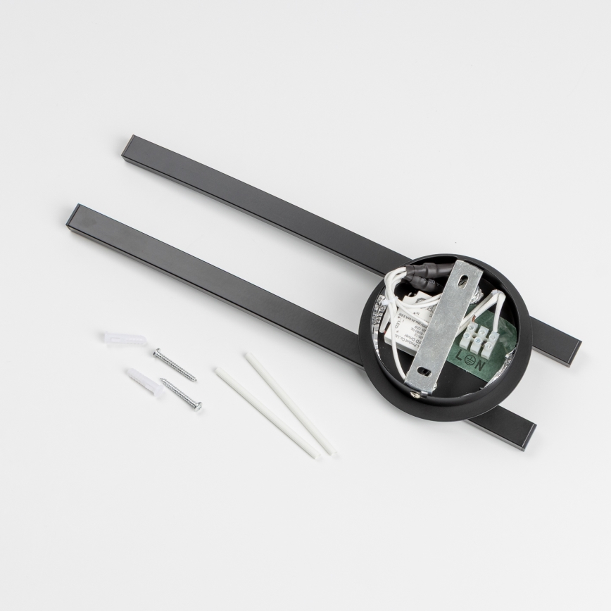 Lampa sufitowa LED 2xLED/6W/230V czarna