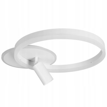 Lampa sufitowa LED 38W/230V + 1xGU10/30W, biała