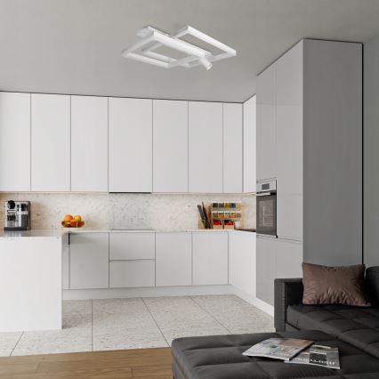 Lampa sufitowa LED/38W/230V + 1xGU10/30W biała