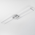 Lampa sufitowa LED/40W/230V matowy chrom