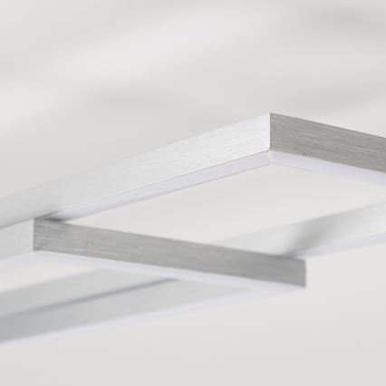 Lampa sufitowa LED/40W/230V matowy chrom