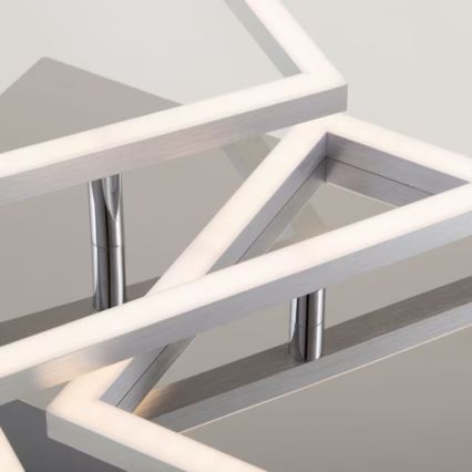 Lampa sufitowa LED/42W/230V 3000K matowy chrom