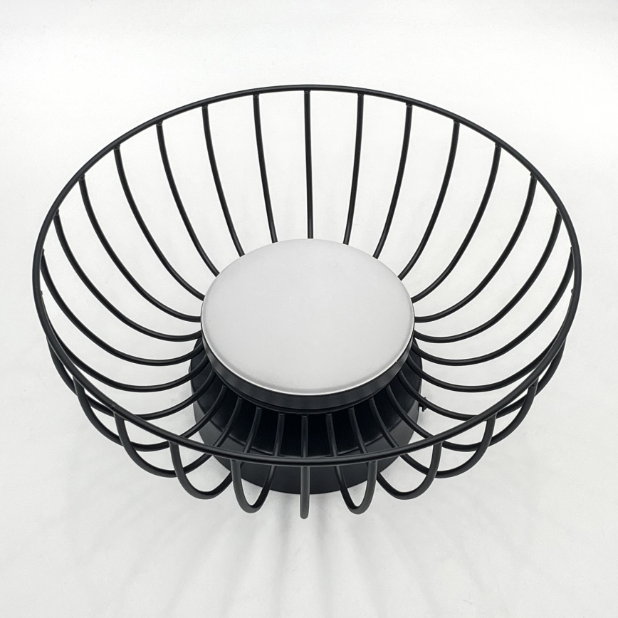 Lampa sufitowa LED BETSY LED/12W/230V średnica 25 cm czarna