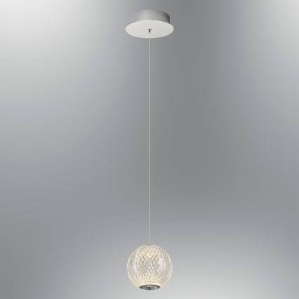 Lampa sufitowa LED CREMONA 1xLED/5W/230V 3000K matowy chrom