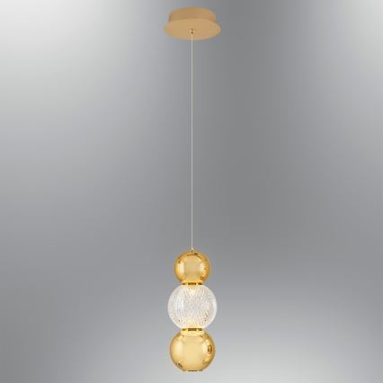 Lampa sufitowa LED CREMONA LED/5W/230V 3000K złota