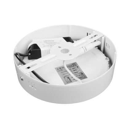 Lampa sufitowa LED DIEGO LED/12W/230V 4000K IP40 śr. 16,5 cm biała