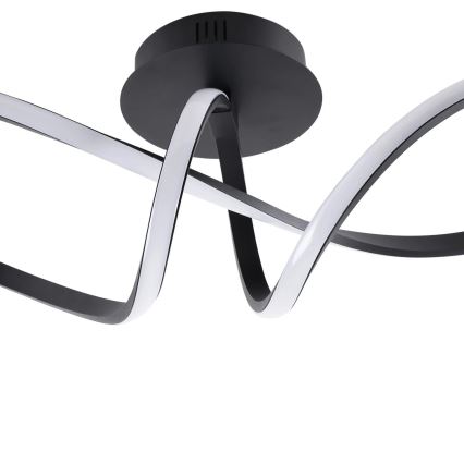 Lampa sufitowa LED FLAVIA LED/33W/230V 24x61 cm czarna