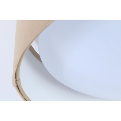 Lampa sufitowa LED GALAXY LED/24W/230V śr. 44 cm beżowo-biała