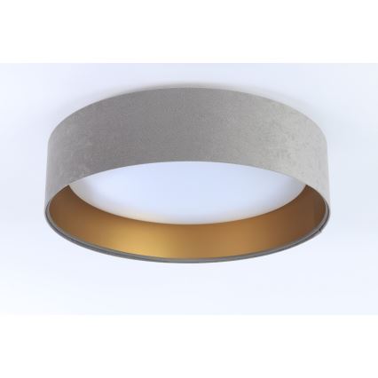 Lampa sufitowa LED GALAXY LED/24W/230V Ø 44 cm szara/złota