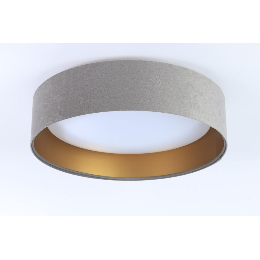 Lampa sufitowa LED GALAXY LED/24W/230V Ø 44 cm szara/złota