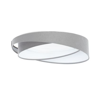 Lampa sufitowa LED GALAXY MODERN 24W/230V śr. 55 cm szara/biała