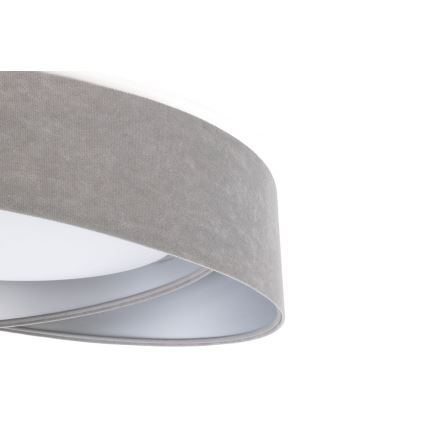Lampa sufitowa LED GALAXY MODERN LED/24W/230V śr. 55 cm szary/srebrny