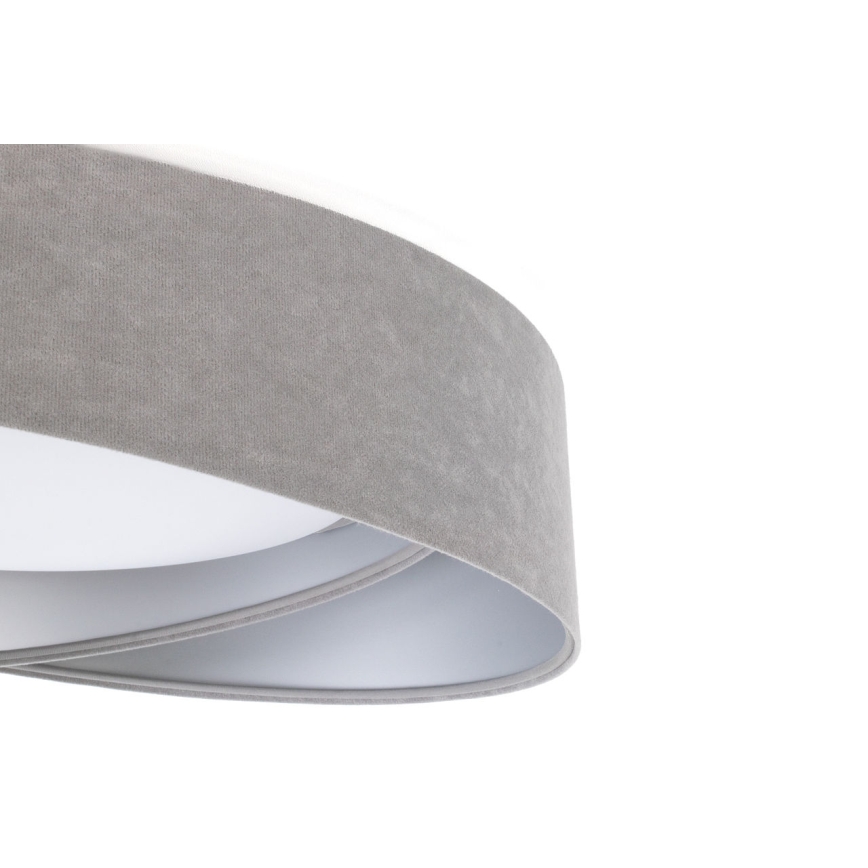 Lampa sufitowa LED GALAXY MODERN LED/24W/230V śr. 55 cm szary/srebrny