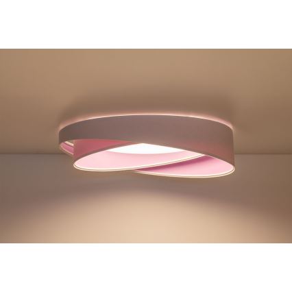 Lampa sufitowa LED GALAXY MODERN LED/24W/230V Ø 55 cm biała/fioletowa
