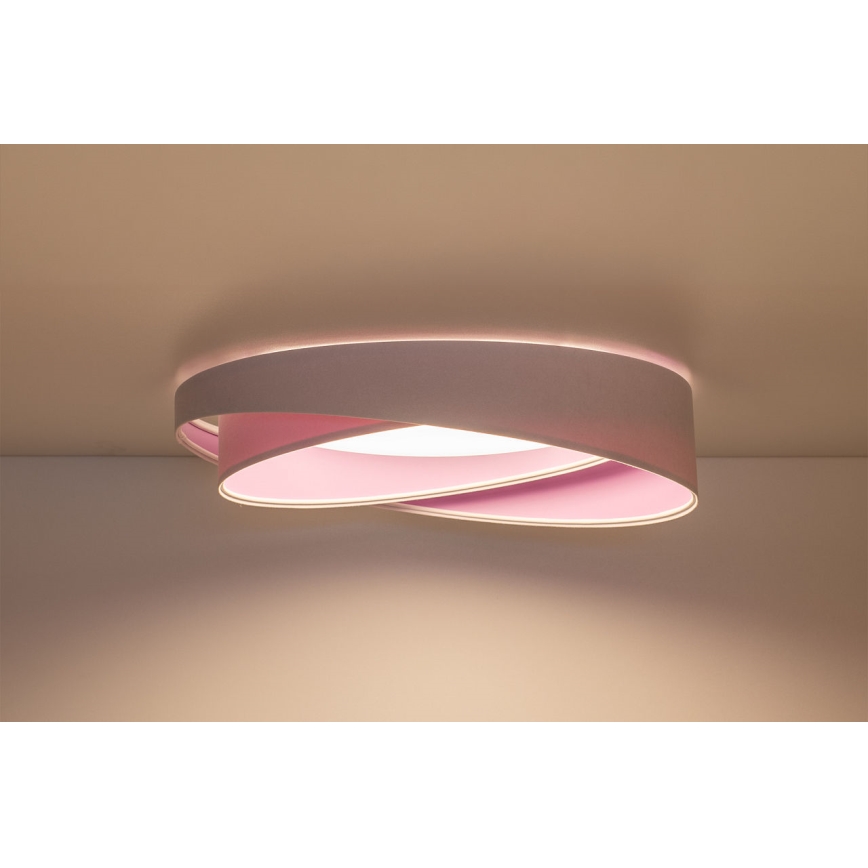 Lampa sufitowa LED GALAXY MODERN LED/24W/230V Ø 55 cm biała/fioletowa