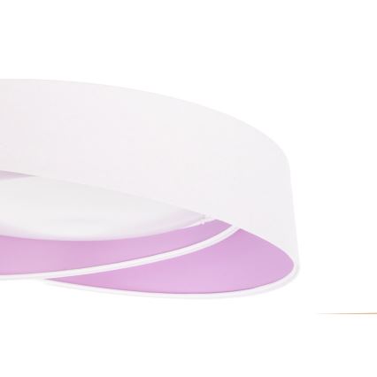 Lampa sufitowa LED GALAXY MODERN LED/24W/230V Ø 55 cm biała/fioletowa