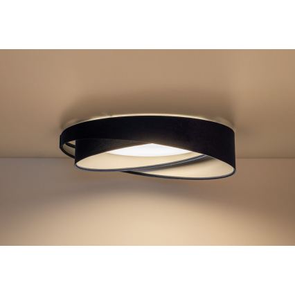 Lampa sufitowa LED GALAXY MODERN LED/24W/230V Ø 55 cm niebiesko-srebrna