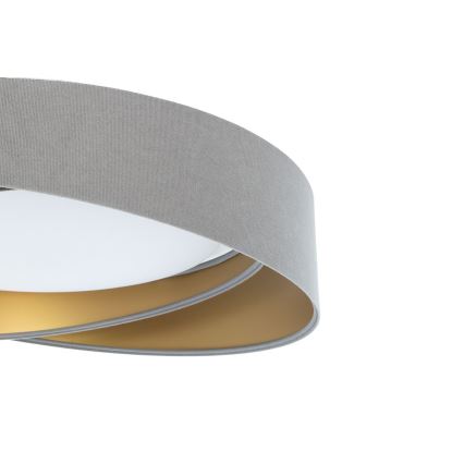 Lampa sufitowa LED GALAXY MODERN LED/24W/230V Ø 55 cm szara/złota