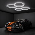 Lampa sufitowa LED HEXAGON/240W/85-265V 6500K 298x209 cm CRI 90 IP44 biała