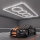 Lampa sufitowa LED HEXAGON LED/426W/85-265V 6500K 484x243 cm CRI 90 IP44 biała