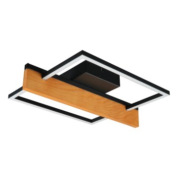 Lampa sufitowa LED LARYSA LED/11,5W/230V 35x45 cm sosna