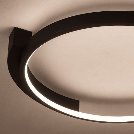 Lampa sufitowa LED LUNA LED/18W/230V śr. 42,5 cm czarna