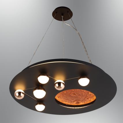 Lampa sufitowa LED MARS LED/48W/230V 3000K czarna