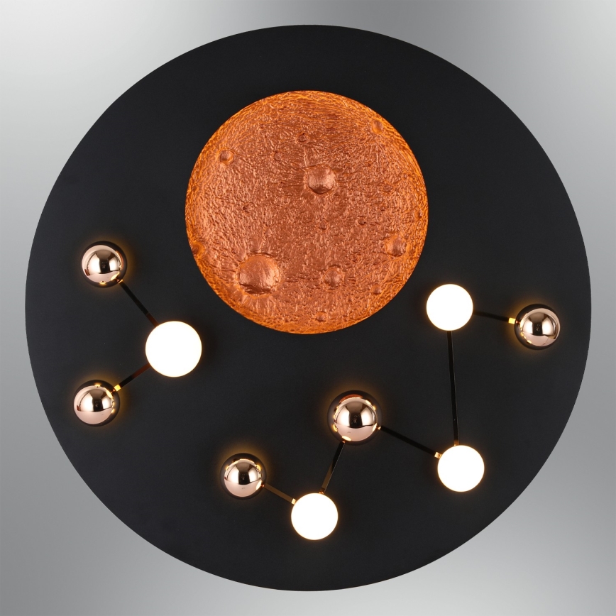 Lampa sufitowa LED MARS LED/58W/230V 3000K czarna