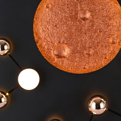 Lampa sufitowa LED MARS LED/58W/230V 3000K czarna