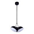 Lampa sufitowa LED na linkach CROWD 3xLED/20W/230V czarna