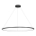 Lampa sufitowa LED na linkach SATURNO LED/65W/230V śr. 120 cm IP44 antracyt
