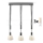 Lampa sufitowa LED na linkach WENDY 3xG9/33W/230V