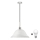 Lampa sufitowa LED na linkę 1xE27/60W/230V biała