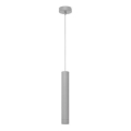 Lampa sufitowa LED na linkę TUBA 1xGU10/4,8W/230V szara