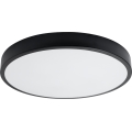 Lampa sufitowa LED ONYX, 48 W, 230 V, średnica 60 cm, czarna