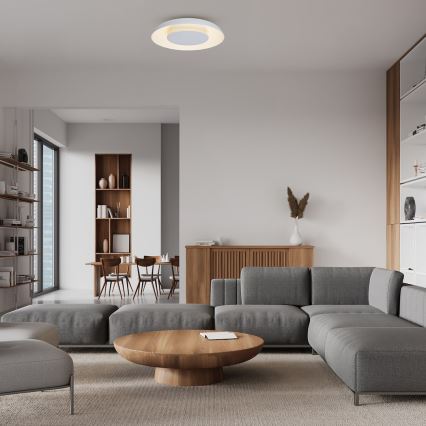 Lampa sufitowa LED PIATTINO LED/30W/230V 3000/4000/6000K śr. 40 cm biała